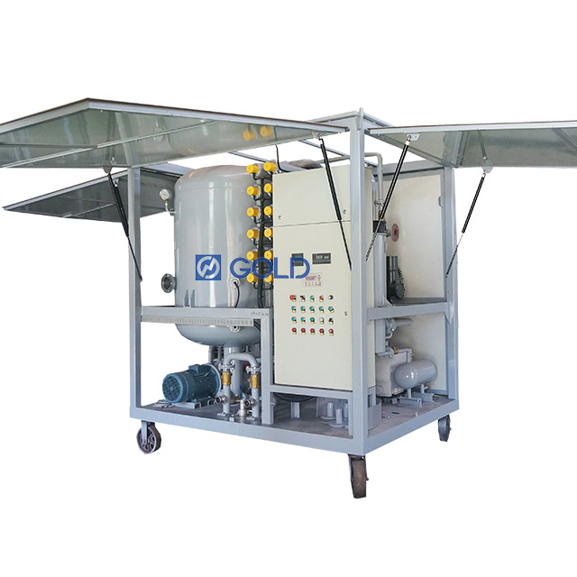 6000L/H Double Stages Transformer Oil Filter Machine