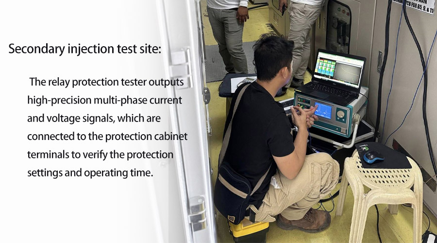 Primary Vs. Secondary Injection Testing relay tester use