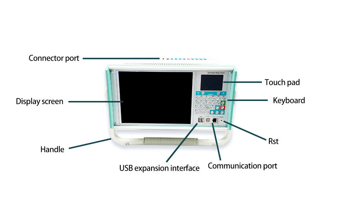 IEC 61010 Automated 6-Phase Relay Test Set show IEC 61010 Automated 6-Phase Relay Test Set show