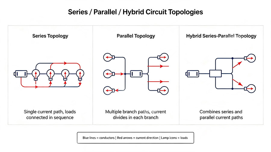 Series Parallel Hybrid Topologies