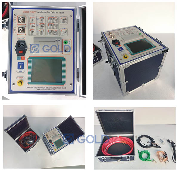 GDGS Transformer Tan Delta IPF Tester Ready for Shipment