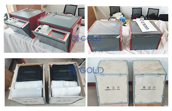 Ship Two Sets GDYJ-502A 80kV Transformer Oil BDV Tester to Bulgaria