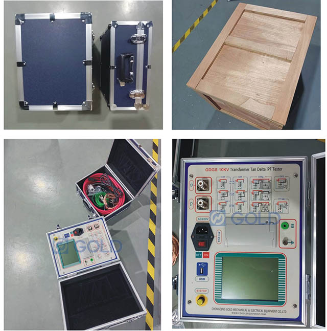 VIP Customer Purchased GDGS Transformer Tan Delta IPF Insulation Power Factor Tester