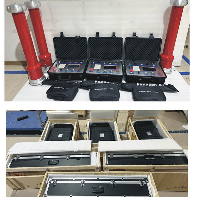 Three Sets DC Hipot Testers ready for shipment