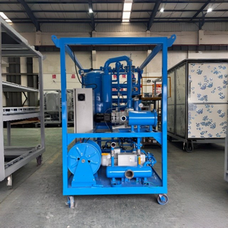 1 μm Filtration Industrial Grade Transformer Oil Filter Vacuum Oil Purifier