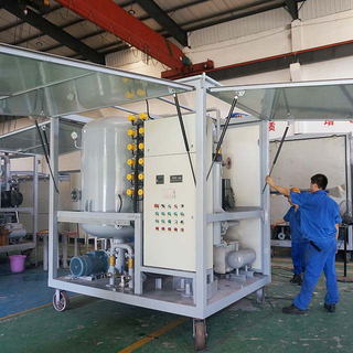 CHONGQING 4000L/H Double Stage Vacuum Oil Purifier for Transformer Maintenance
