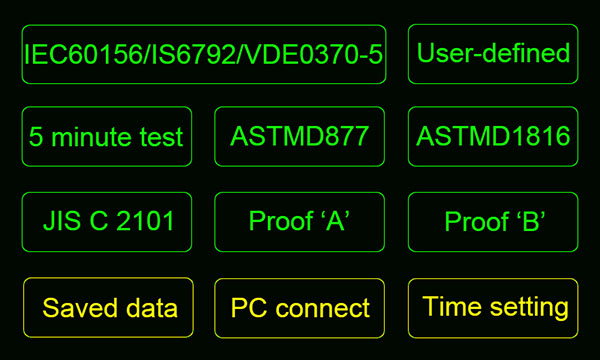 Dielectric Breakdown Voltage Tester