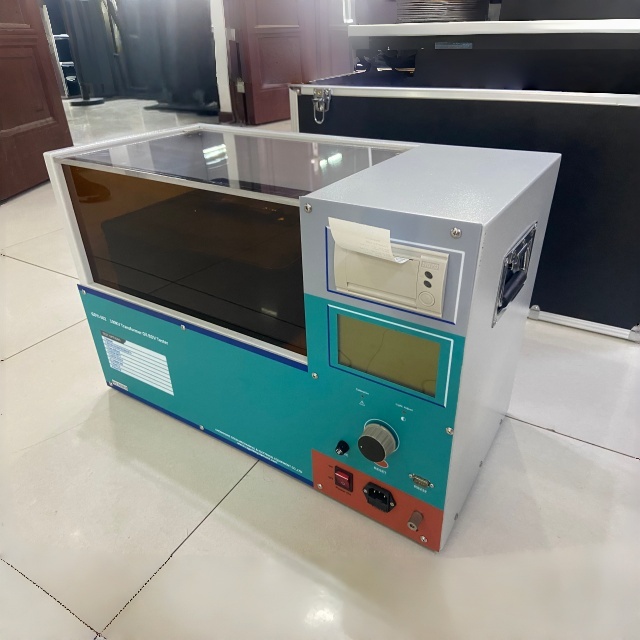 100kv Insulation Strength Transformer Oil Testing Equipment Bdv Tester for Insulation Oil Testing