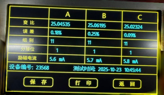 GDBC-901B 实验结果