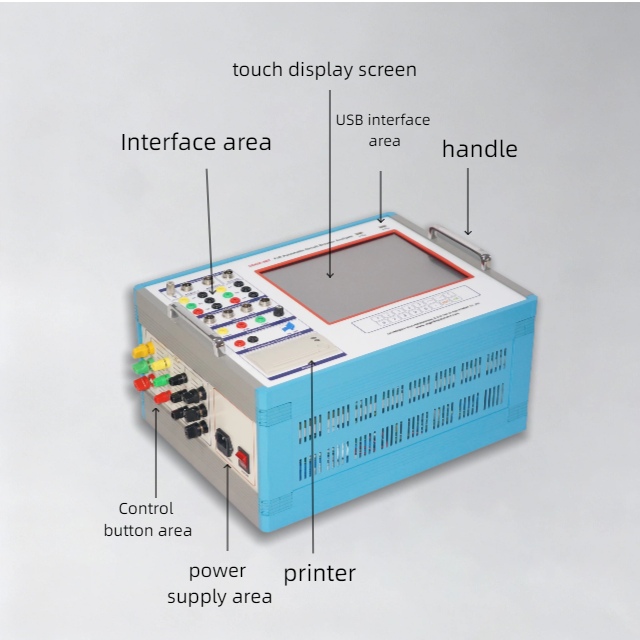 20A High Voltage Switch Tester Switchgear Testing Equipment