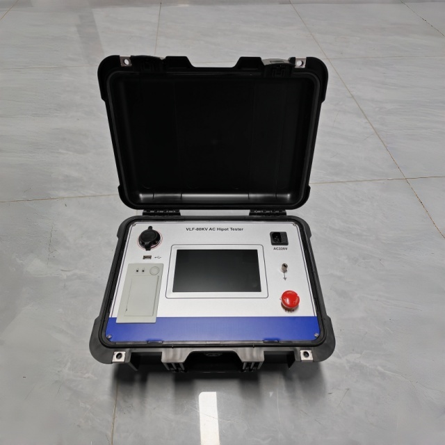 New Technology Development Vlf High Voltage Generator Low Frequency Hi-pot Cable Testing Equipment with 7 Inch-sized Touch Screen