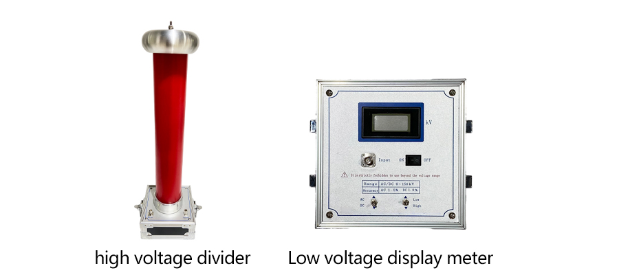 200kv RC ACDC High Voltage Divider HVDC Testing Equipment with Dry Insulating Medium show
