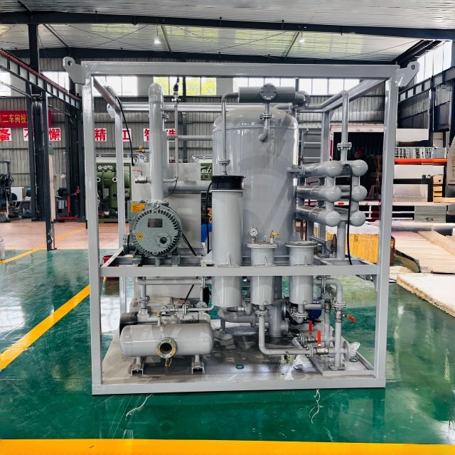Gas Deep Removal Vacuum Medium Oil Filter Machine Oil Filtration Device for Hot Oil Circulation Drying