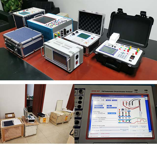 Five Sets Electrical Testing Equipment ready for shipment