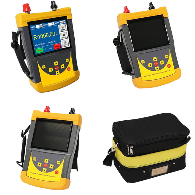 New Design-GDHL-100 Handheld Circuit Breaker Contact Resistance Tester