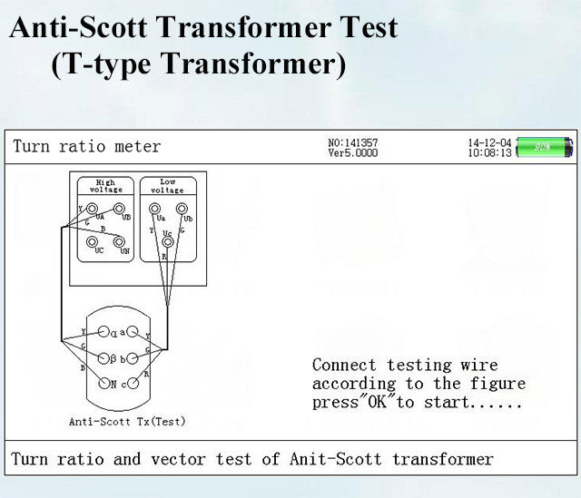 transformer turns ratio tester