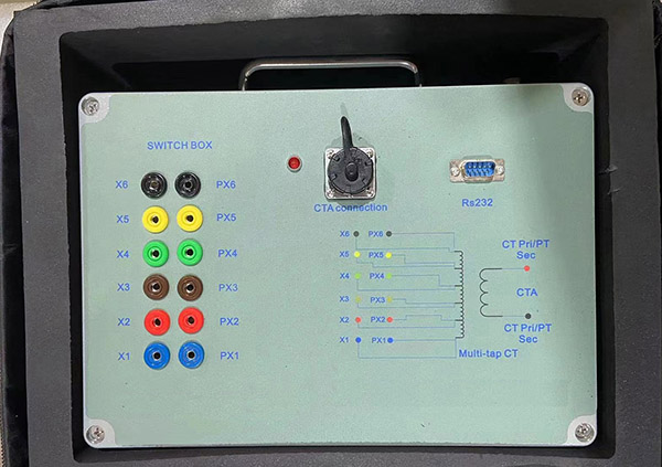 Switch box for CT VT Tester