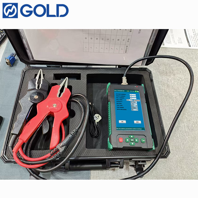 Ultra-long 10h Standby Battery Internal Resistance Tester Data Logging Battery Checker