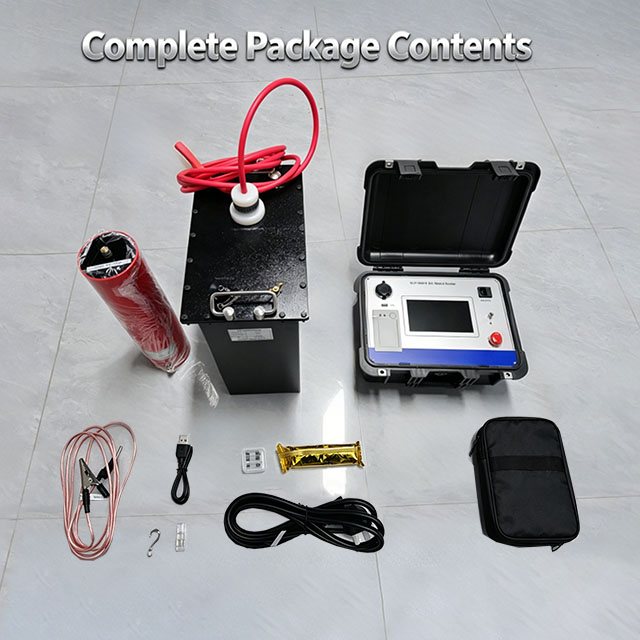 60KV Large Display Screen with Dielectric Loss Measurement VLF Cable Testing Equipment