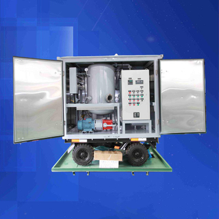 1μm Filter Precision Oil Filtration Machine for Transformer Vacuum Oil Purifier 