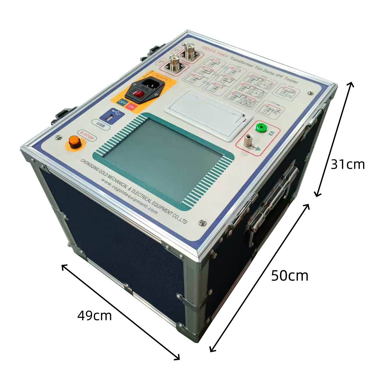 Fully Automatic CVT Oil Tan Delta And Resistivity Tester | Tan Delta Tester for Measurement of Dielectric Loss Tangent Value