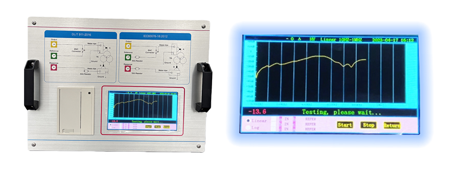 Transformer Fingerprint Testing The Four-Stage SFRA Protocol for Asset Lifecycle Management touch screen display