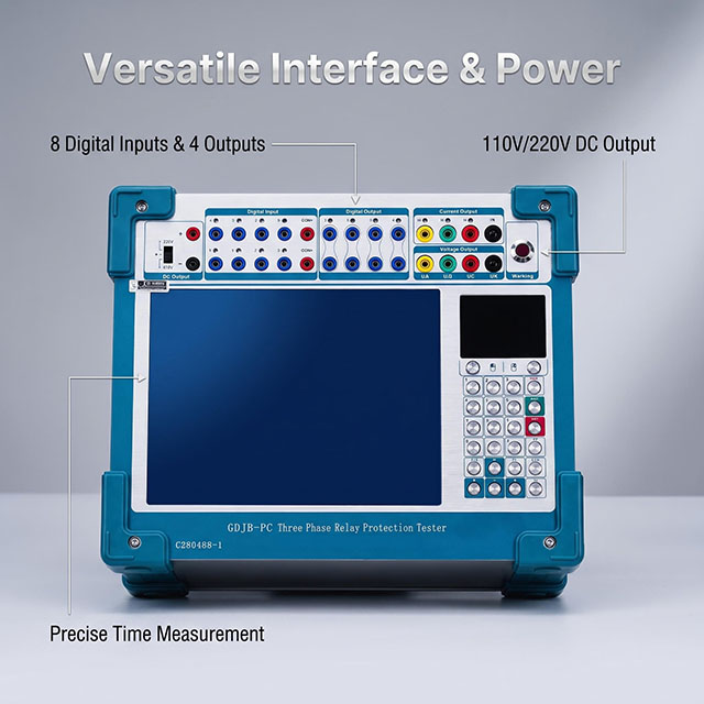 PC Remote Control Three-phase Microcomputer Relay Protection Tester