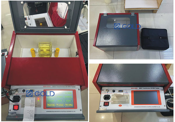 GDYJ-502A 80KV Transformer Oil BDV Tester Ready for Shipment