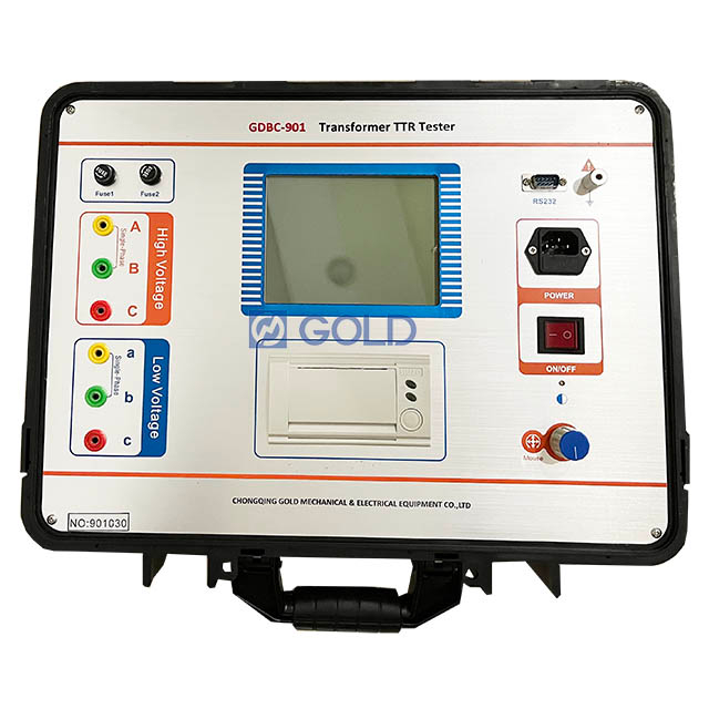 Portable Transformer Turns Ratio Testing Equipment 3 Phase TTR Tester