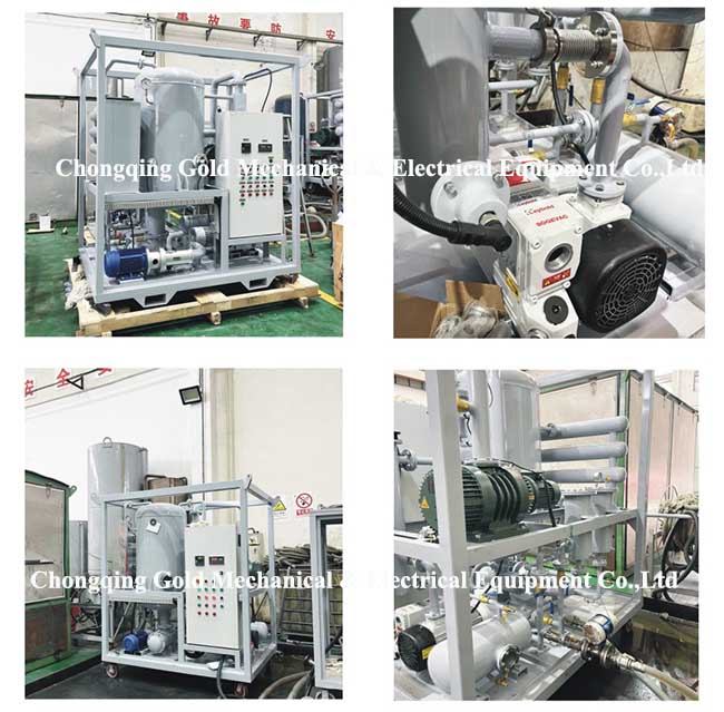 ZJA-3KY 3000L/H Transformer Oil Purification Machine ready for shipment