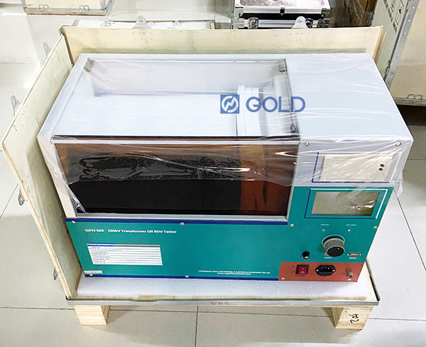 GDYJ-502 100kV Transformer Oil BDV tester ready for shipment