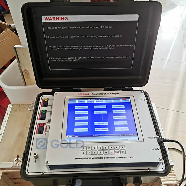 Safety Regulations for GDVA-405 Automatic CT PT Tester