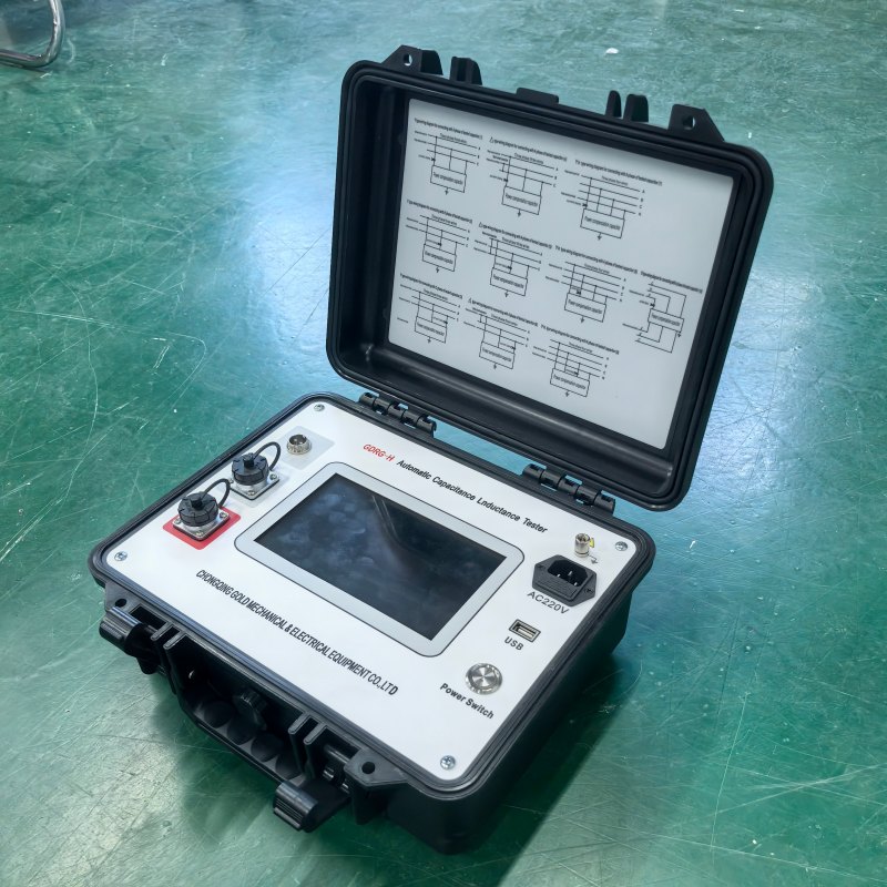 Efficient And Intelligent Three - Phase Transformer Capacitance And Inductance Tester Capacitor Loss Factor Resistance Measurement Meter