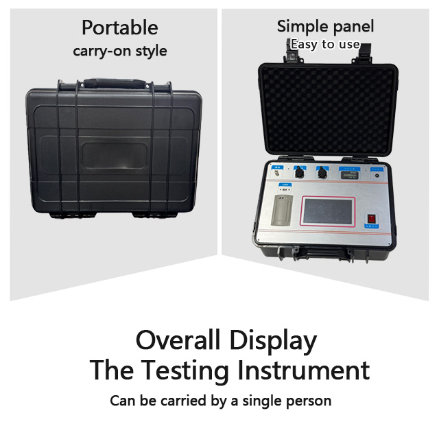 Handheld Three Phase TTR Tester Battery Operated for Z-shape Transformer