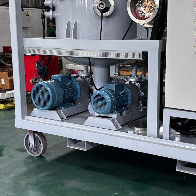 0.5 Micron Transformer Oil Filtration Machine trailer