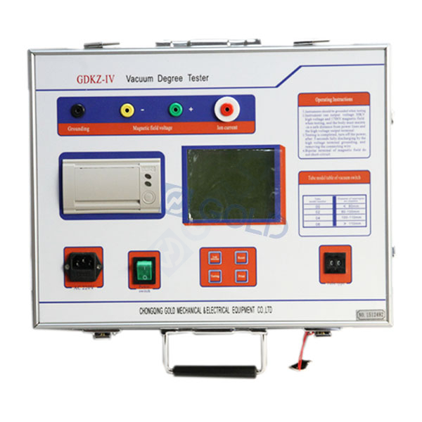 GDKZ-IV High Voltage Circuit Breaker Vacuum Degree Tester, High Voltage Switchgear Vacuity Tester