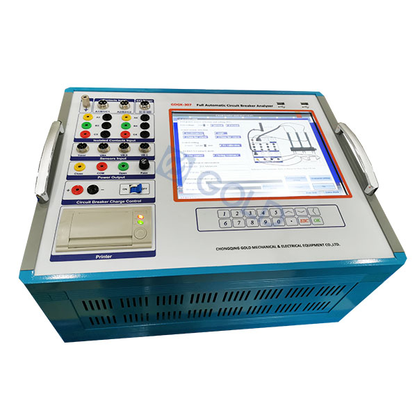 GDGK-307 Fully Automatic Circuit Breaker Analyzer Switch Dynamic Contact Resistance Tester