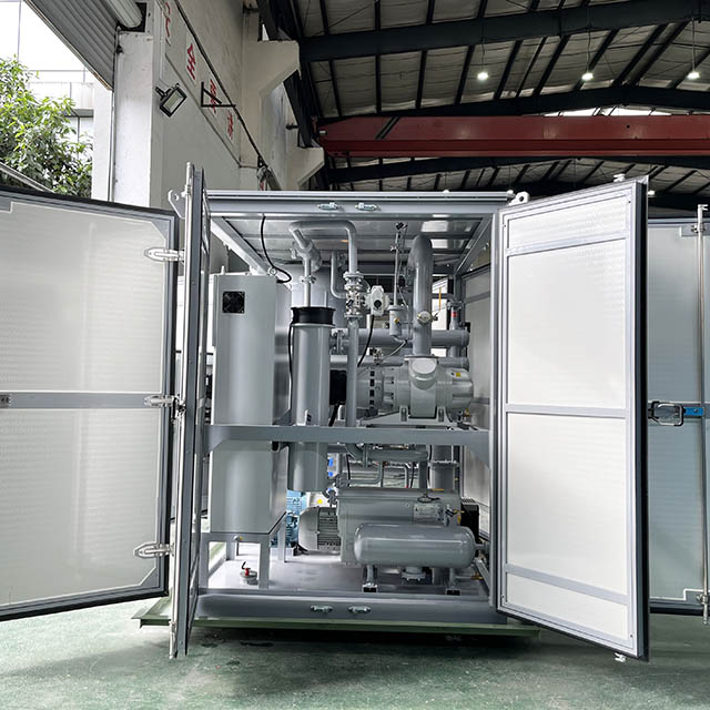 Two Stages Transformer Oil Purification Plant with Enclosed Door