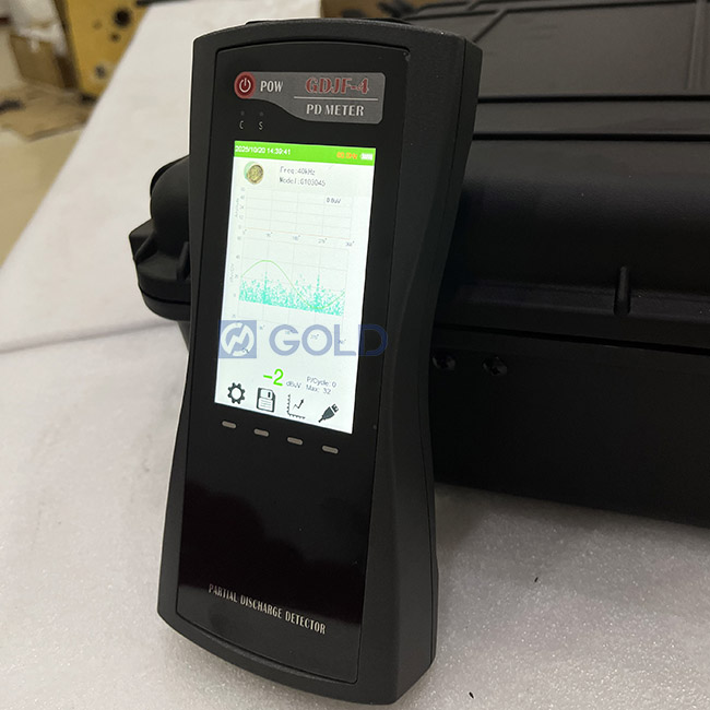 Portable PD Tester with High Frequency Transformer for Power Cables Partial Discharge Test