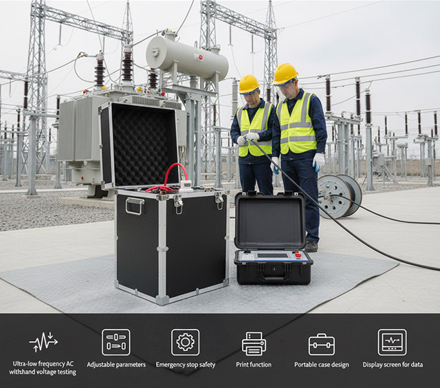 0.02Hz Very Low Frequency High Voltage Generator use