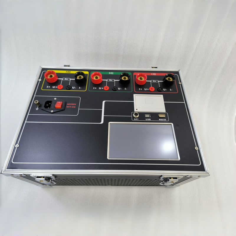 100A - 600A Three-phase Intelligent Loop Resistance Tester for Switch ...