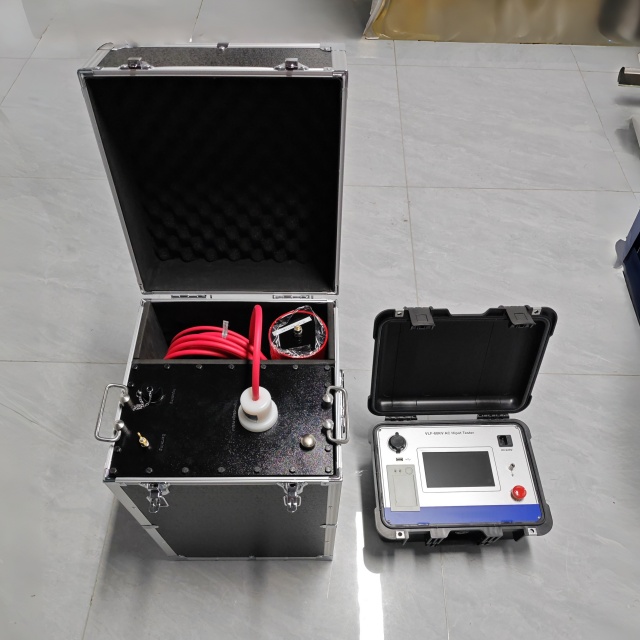 New Technology Development Vlf High Voltage Generator Low Frequency Hi-pot Cable Testing Equipment with 7 Inch-sized Touch Screen