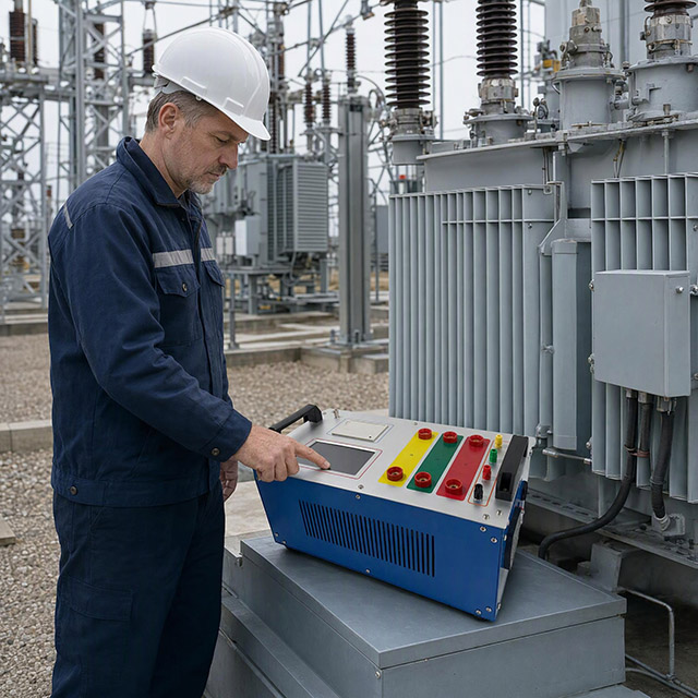 3-Phase Anti-interference Transformer Comprehensive Tester with Harmonic Analysis (5)