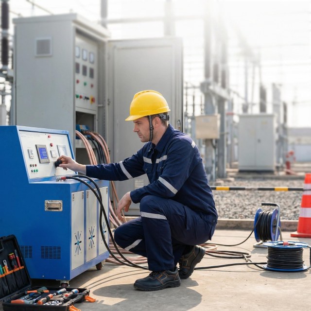  500A - 25000A Primary Current Injection Tester Secondary Injection Test Set 