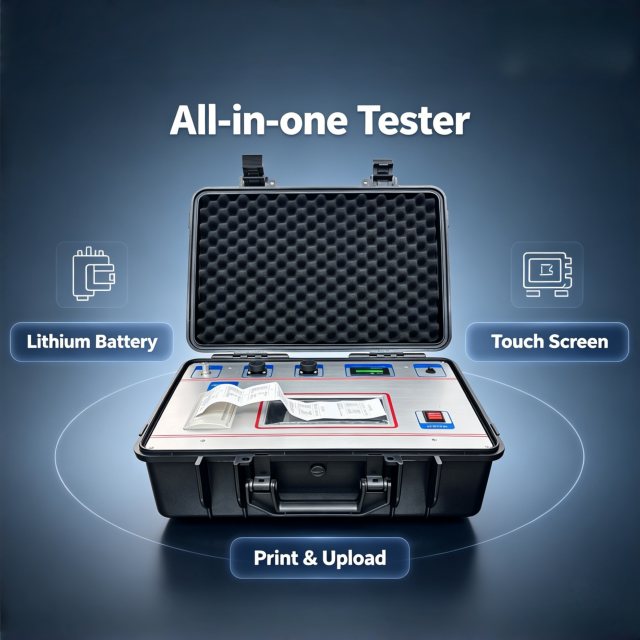 IEC60076 Z-type Transformer Turns Ratio Meter Substation Field Transformer Test Kit