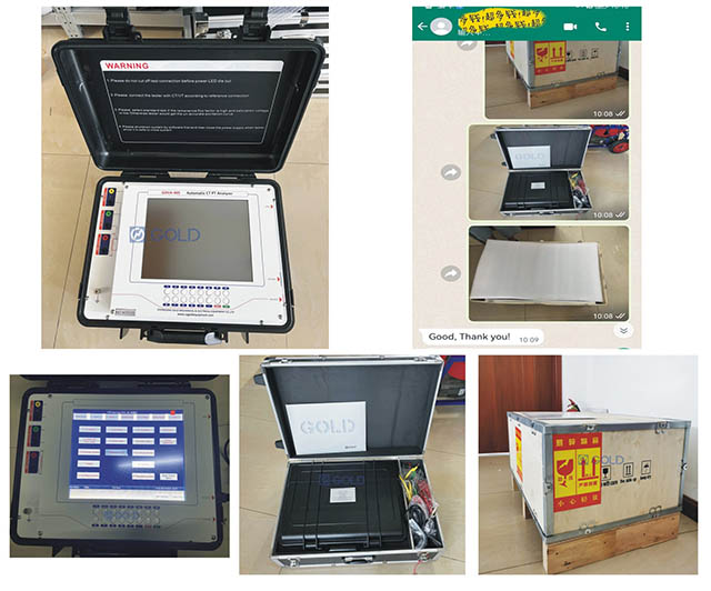 GDVA-405 0.02 % Accuracy Automatic CT PT Analyzer Ready for shipment