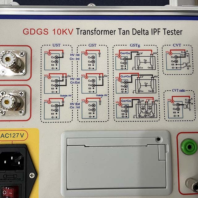 GDGS Automatic Transformer IPF Insulation Power Factor Tester, Transformer Tan Delta Tester