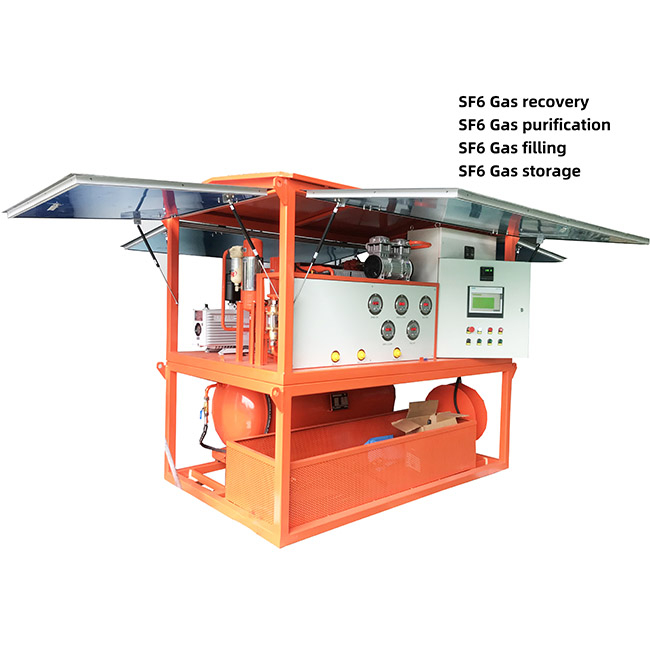 Efficient SF6 Gas Handling Machine for SF6 Gas Recovery and Purification
