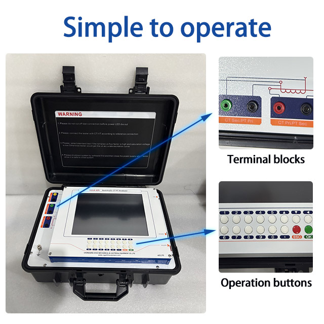 IEC 61869 Automatic Demagnetization One-click Current Transformer Tester