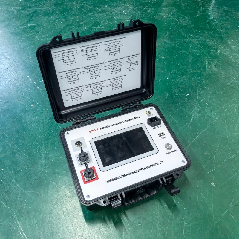 Efficient And Intelligent Three - Phase Transformer Capacitance And Inductance Tester Capacitor Loss Factor Resistance Measurement Meter